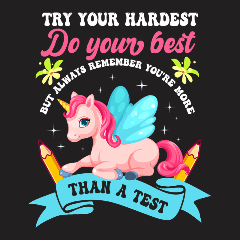 Testing Day Shirt Unicorn Test Day T-shirt | Artistshot