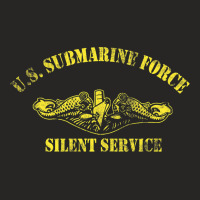 U.s Submarine Force Silent Service Veteran Submari Ladies Fitted T-shirt | Artistshot