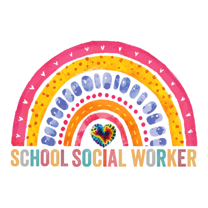 School Social Worker Rainbow Appreciation Social W Raglan Crop Top by ZuzannaHornber | Artistshot