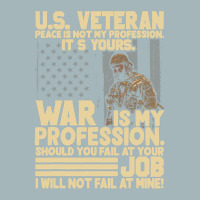 U.s Veteran Peace Is Not My Profession Its Yours W Unisex Sherpa-lined Denim Jacket | Artistshot