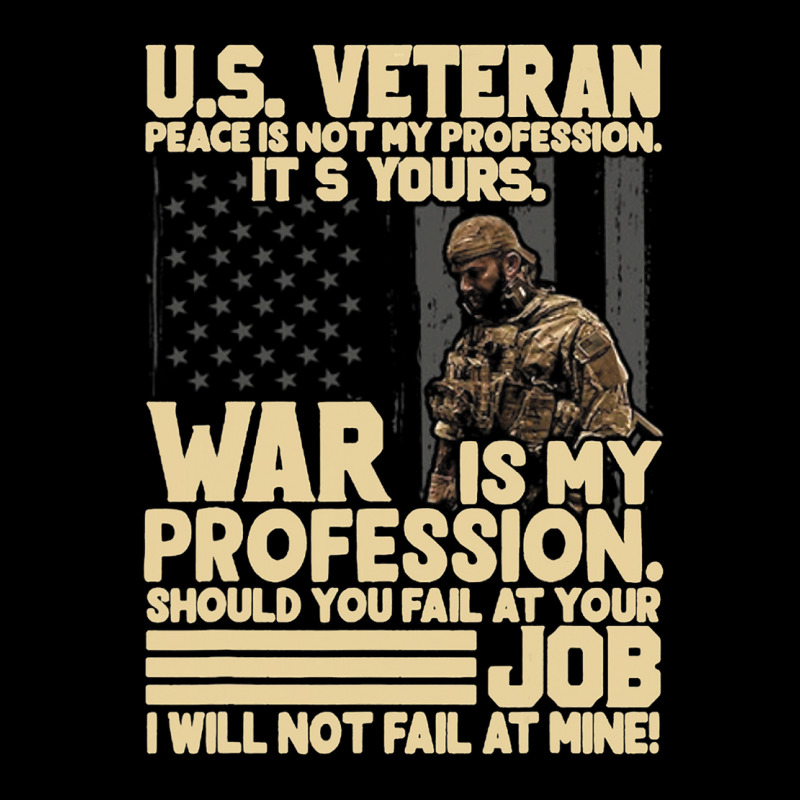 U.s Veteran Peace Is Not My Profession Its Yours W Men's Long Sleeve Pajama Set | Artistshot