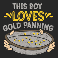 This Boy Loves Gold Panning Hobby Digging Pan Digg Men's T-shirt Pajama Set | Artistshot