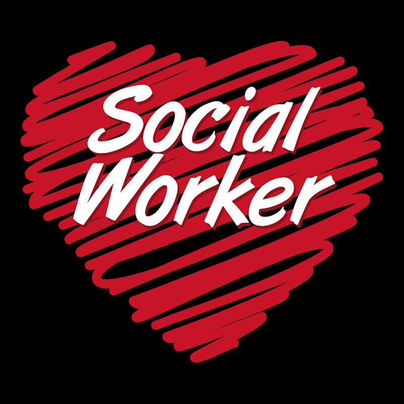 Social Worker Heart For Psychologist School Social Adjustable Cap by RowdyTroutman | Artistshot