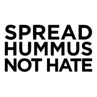 Spread Hummus Not Hate Baby Bodysuit | Artistshot