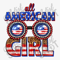 All American Girl Ladies Fitted T-shirt | Artistshot