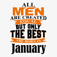 All Men Are Created January Ladies Fitted T-shirt | Artistshot