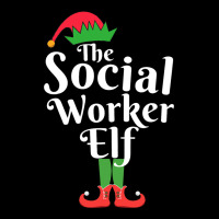 The Social Worker Elf Matching Family Group Christ Women's V-neck T-shirt | Artistshot