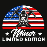 Underground Mining Miner Limited Edition American  Scorecard Crop Tee | Artistshot