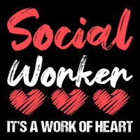 Social Worker Its A Work Of Heart For Men Women 1 Maternity Scoop Neck T-shirt | Artistshot