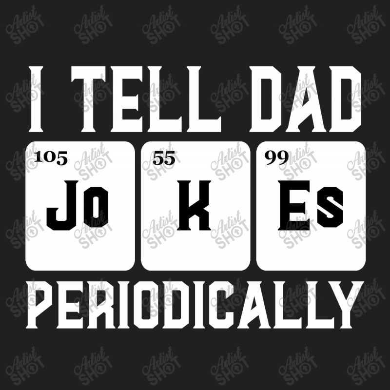 I Tell Dad Jokes Periodically Ladies Polo Shirt | Artistshot