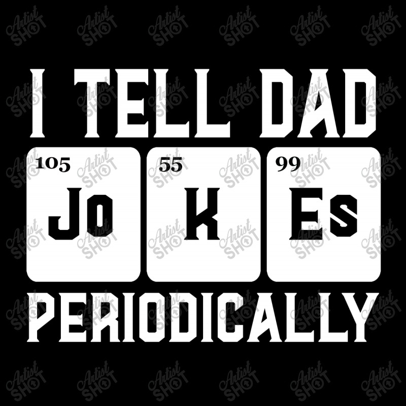 I Tell Dad Jokes Periodically Cropped Hoodie | Artistshot