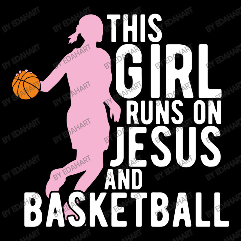 This Girl Runs On Jesus And Basketball Christian Girls Players Cute Gi Youth Jogger by EdahArt | Artistshot