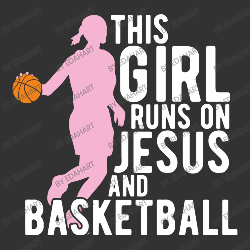 This Girl Runs On Jesus And Basketball Christian Girls Players Cute Gi Baby Bodysuit by EdahArt | Artistshot