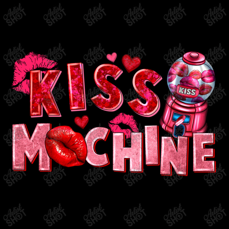 Kiss Machine Valentine's Day Men's Long Sleeve Pajama Set | Artistshot