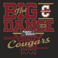 Charleston Cougars March Madness Basketball Dance Ladies Fitted T-shirt | Artistshot