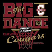 Charleston Cougars March Madness Basketball Dance Cropped Hoodie | Artistshot