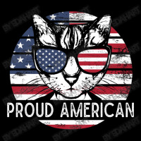 Us Flag Cat 4th Of July Proud And Independent Cat Of United States Of Adjustable Cap | Artistshot