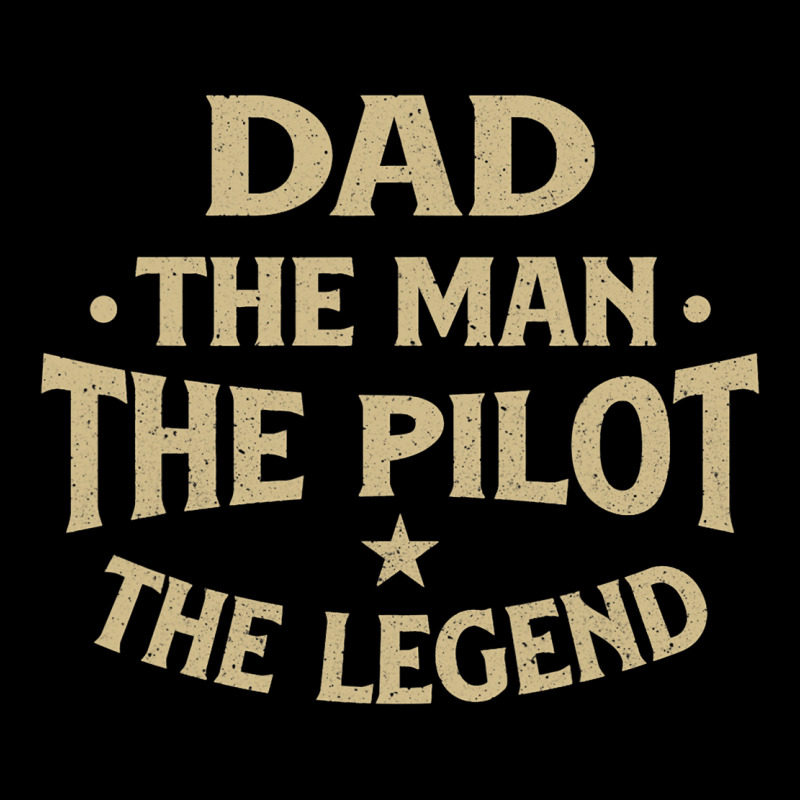 Dad The Man The Pilot The Legend Airlines Airplane V-neck Tee | Artistshot