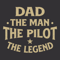 Dad The Man The Pilot The Legend Airlines Airplane Vintage Short | Artistshot