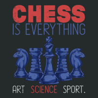 Checkmate Chess Player Gift Chess Grandmaster Ches Women's Triblend Scoop T-shirt | Artistshot