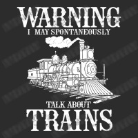 Warning I May Spontaneously Talk About Trains Lover Funny Gift Exclusive T-shirt | Artistshot