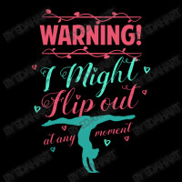 Warning! I Might Flip Out At Any Moment Funny Gymnast Girl Men's 3/4 Sleeve Pajama Set | Artistshot