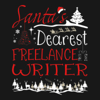 Freelance Writer Xmas Job Funny Christmas Flannel Shirt | Artistshot