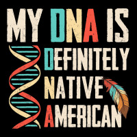 Definitely Native American Dna Indian Indigenous V V-neck Tee | Artistshot