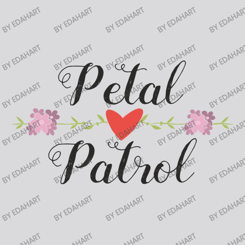 Petal Patrol Heart Floral Cute Wedding Ceremony Gifts For Girl Carryin Women's Triblend Scoop T-shirt by EdahArt | Artistshot