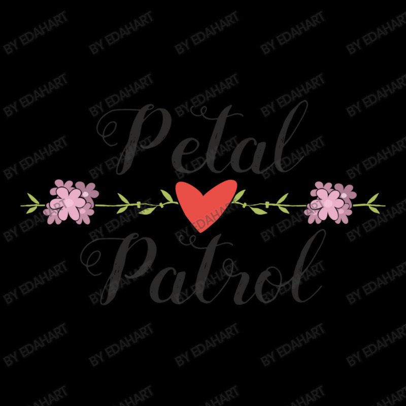 Petal Patrol Heart Floral Cute Wedding Ceremony Gifts For Girl Carryin Cropped Sweater by EdahArt | Artistshot