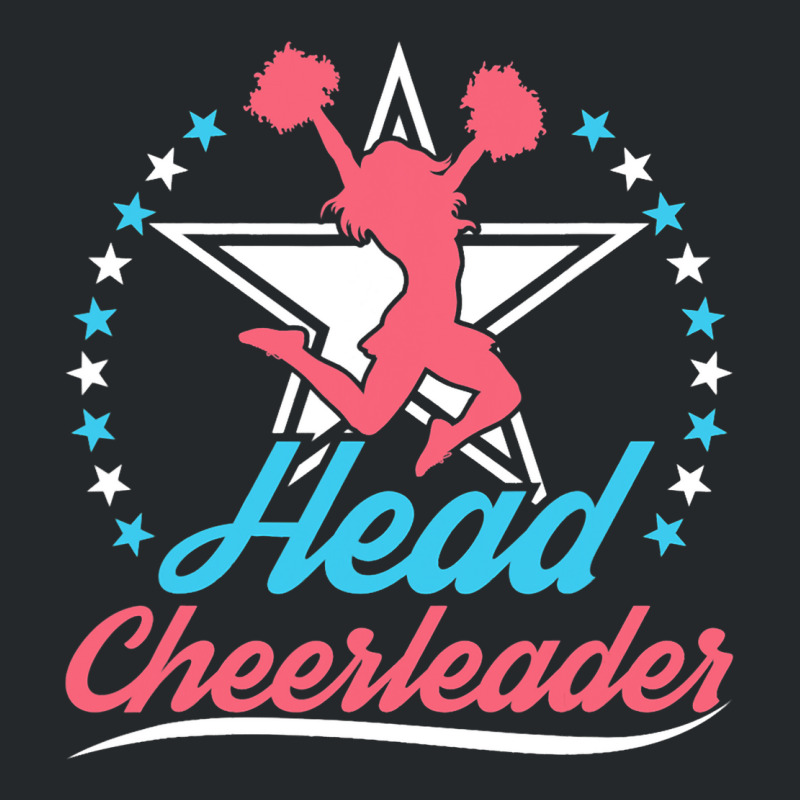 Cheer Captain Cheerleading Head Cheerleader Crewneck Sweatshirt | Artistshot