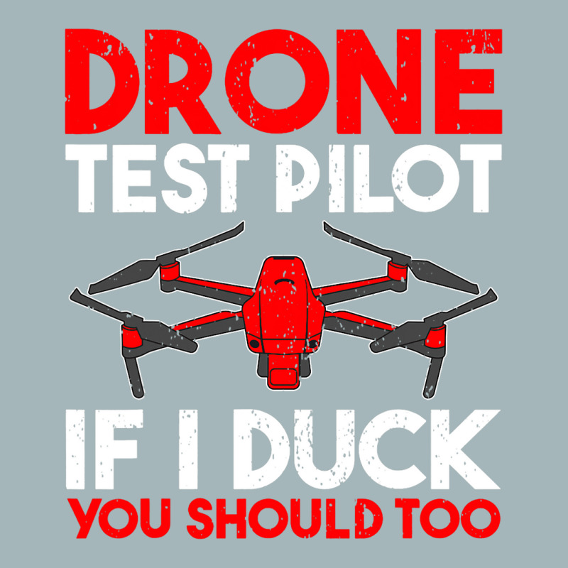 Drone Test Pilot If I Duck You Should Too Drone Pi Unisex Sherpa-lined Denim Jacket | Artistshot