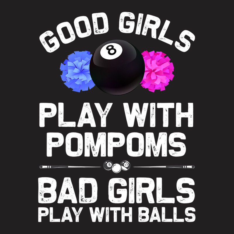 Funny Billiards For Women Girls 8 Ball Billiard Po T-shirt | Artistshot