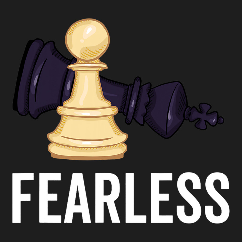 Fearless Smart Game Of Chess Player Board Game Classic T-shirt by CalliopeEasley | Artistshot