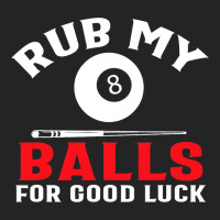 Funny Billiards Pool Players Rub My Balls Cue Spor 3/4 Sleeve Shirt | Artistshot