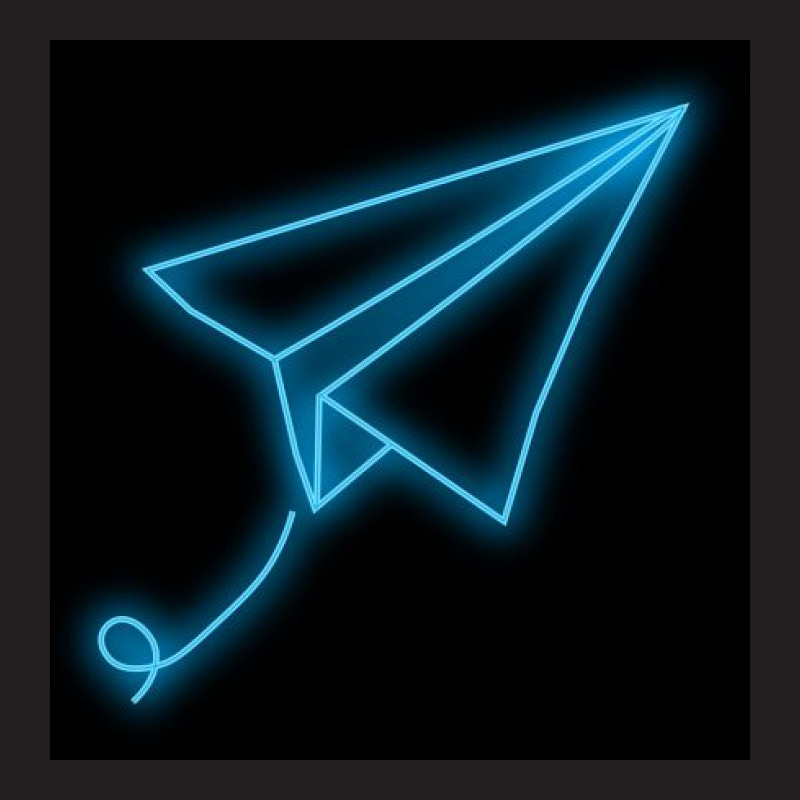 Neon  Paper Plane T-shirt | Artistshot