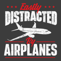 Easily Distracted By Airplanes Aircraft Fan Airlin Men's Polo Shirt | Artistshot