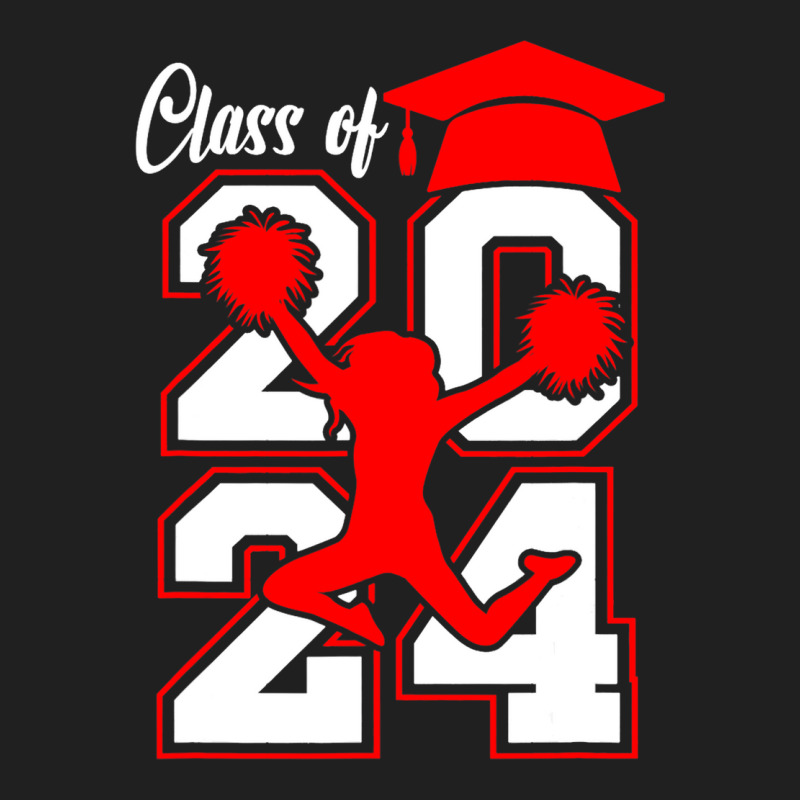 Custom Cheer Senior 2024 Cheerleading Senior 2024 Graduat Ladies Polo