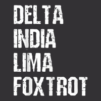 Mens Delta India Lima Foxtrot Dilf Father Dad Humor Joke T Shirt Vintage Short | Artistshot