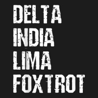 Mens Delta India Lima Foxtrot Dilf Father Dad Humor Joke T Shirt Hoodie & Jogger Set | Artistshot