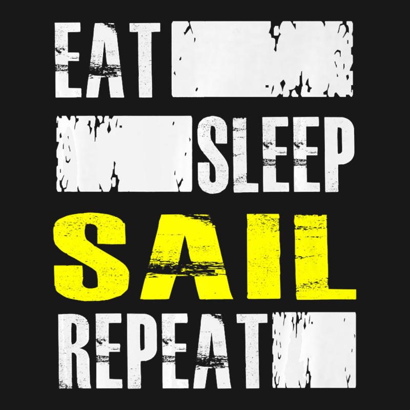 Eat Sleep Sail Repeat Funny Sailing Sailor Premium Flannel Shirt | Artistshot