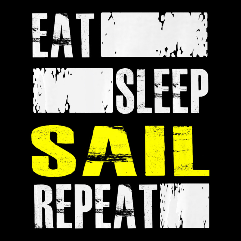 Eat Sleep Sail Repeat Funny Sailing Sailor Premium V-neck Tee | Artistshot