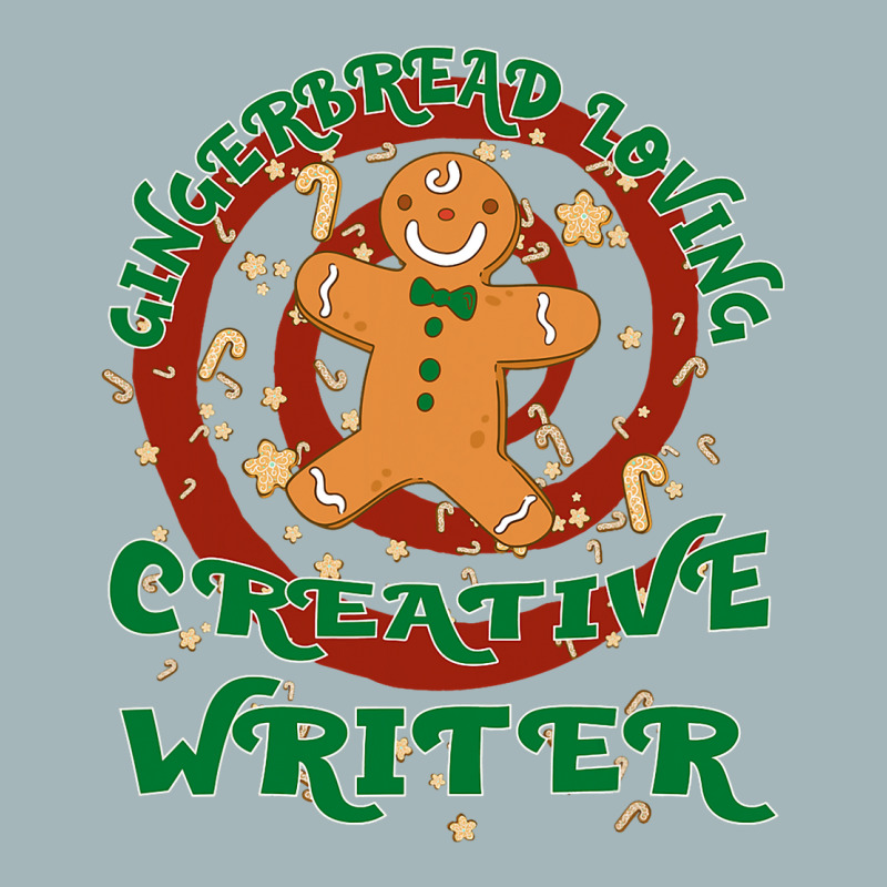 Creative Writer Job Gingerbread Funny Xmas Unisex Sherpa-Lined Denim Jacket by AngelikaBeckner | Artistshot