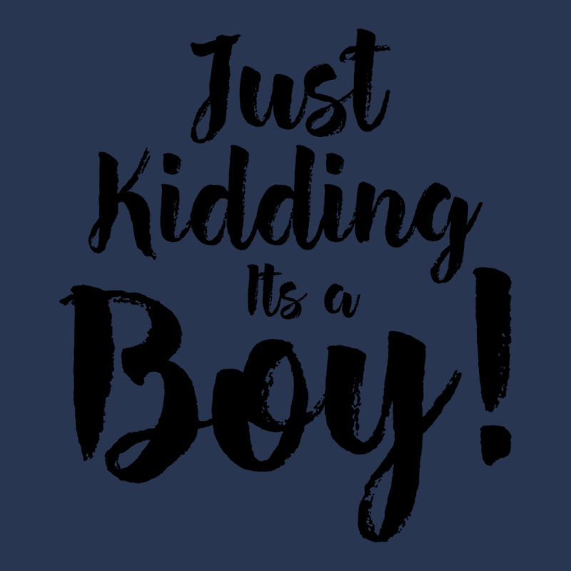 Just Kidding Its A Boy 2 Men Denim Jacket | Artistshot