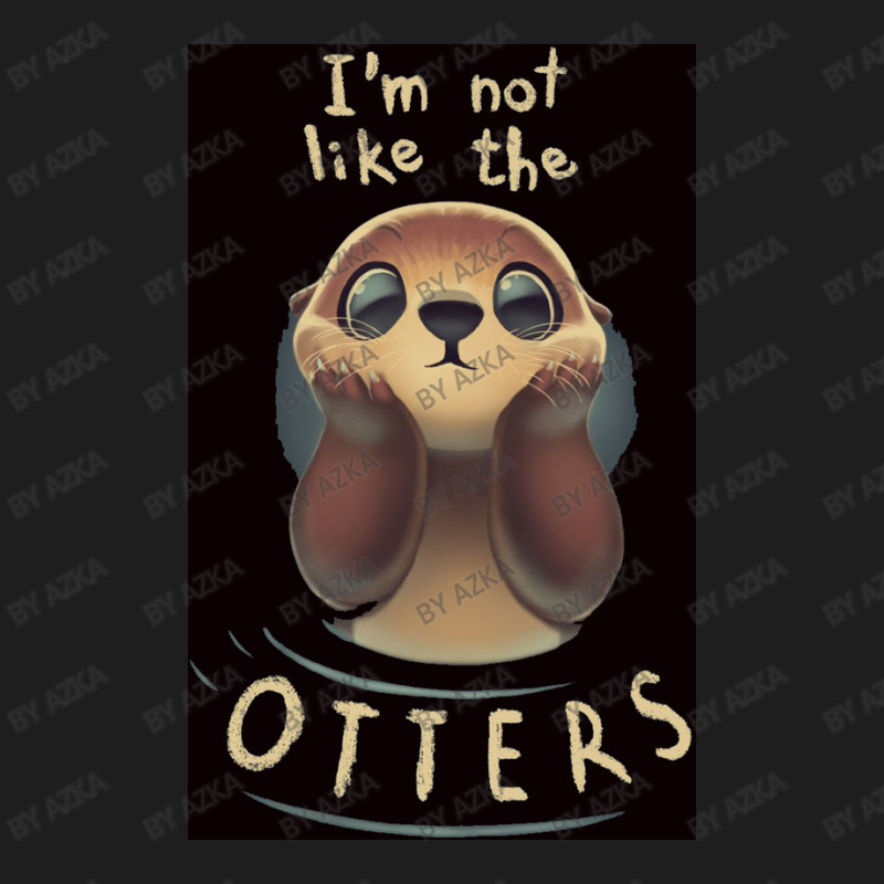 Otter Classic T-shirt by azka | Artistshot