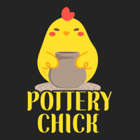 Pottery Ceramics Artist Chicken Girl Pottery Chick 3/4 Sleeve Shirt | Artistshot