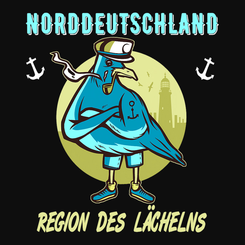 North Germany Region Of Smile Seagull Sailor Gift Crop Top by KarimSatterfield | Artistshot