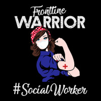 Vintage Frontline Warrior Social Worker Xmas For W Pocket T-shirt | Artistshot