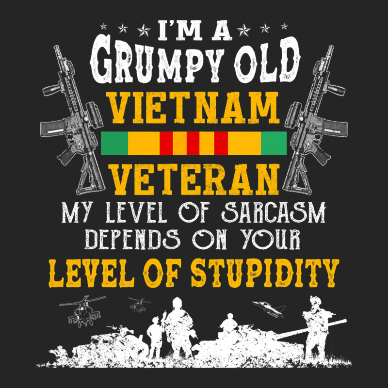 Mens Veterans Day I Am A Grumpy Old Vietnam Vetera Unisex Hoodie | Artistshot