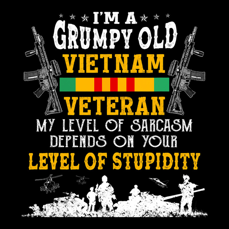 Mens Veterans Day I Am A Grumpy Old Vietnam Vetera Unisex Jogger | Artistshot